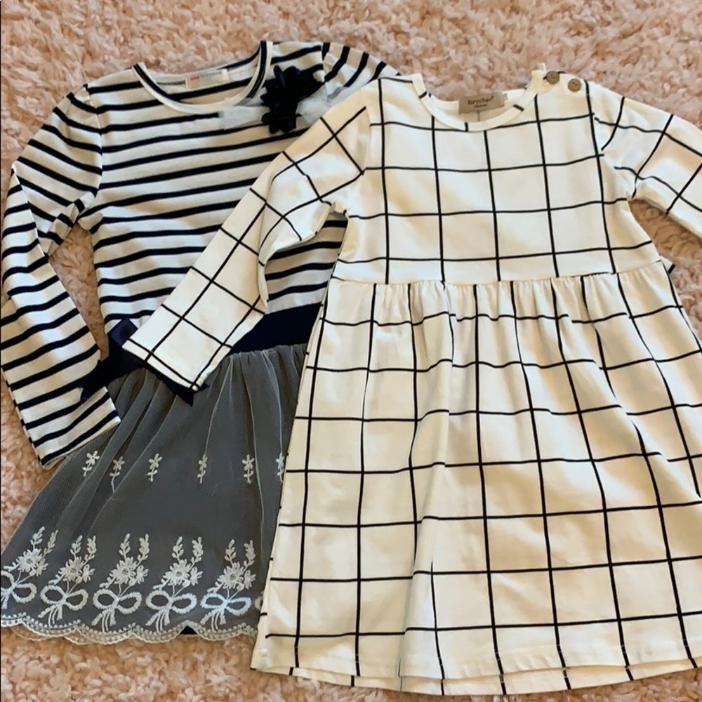 Lot of two boutique dresses